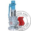Spring loaded full bore type safety valve with wrench