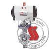 pneumatic V-type adjusting ball valve 