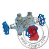 Three-manifold valve
