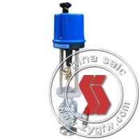 electric angle high pressure adjusting valve