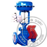 pneumatic piston adjusting butterfly valve